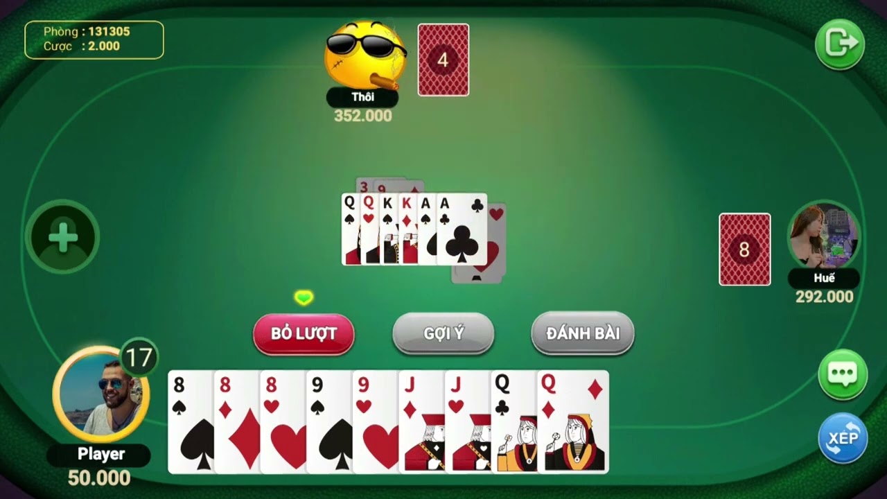 Tiến lên miền Nam OKKING – Hướng dẫn tối ưu cho tân thủ 2 Hướng dẫn cách chơi tiến lên miền Nam OKKING